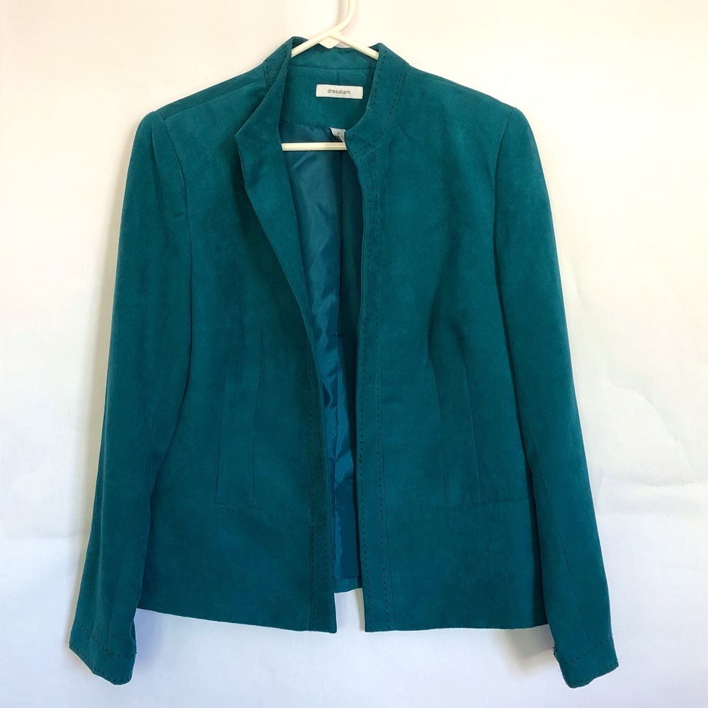 Dress Barn Faux-Suede Jacket